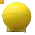 Dia400mm PE material floating mark ball water safety floats warning buoy